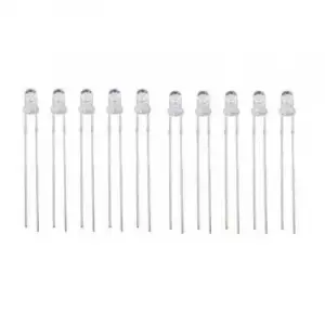 3mm Şeffaf Beyaz LED