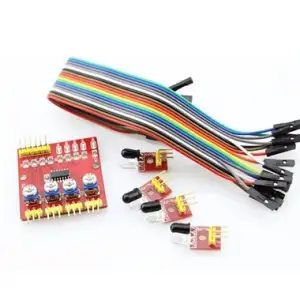 4lü Çizgi İzleyen Sensör Seti Arduino Uyumlu