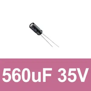 560uF 35V Elektrolitik Kondansatör