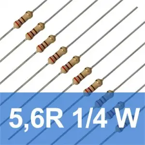 5.6R 1/4W Direnç