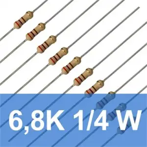 6.8K 1/4W Direnç