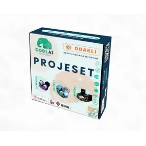 Codlai ProjeSet IoT Tabanlı Robotik Kodlama Seti (Minibot + Rolebot + 9 Sensör)