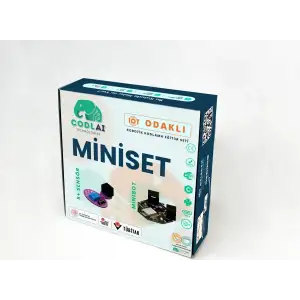 Codlai MiniSet IoT Tabanlı Robotik Kodlama Seti (Minibot + 5 Sensör)