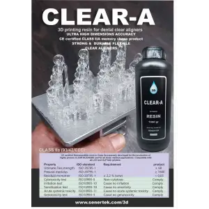 Senertek Clear-A Şeffaf Aligner Reçinesi