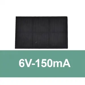 6V-150mA Güneş Paneli (Solar Panel) 105x66 mm