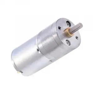 6V 25mm 16 RPM Redüktörlü DC Motor