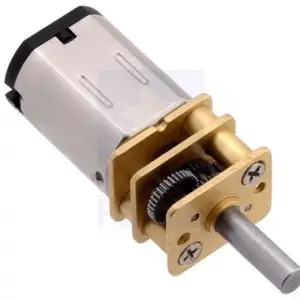 6V 625Rpm Yüksek Güçlü Redüktörlü Mikro Metal Motor