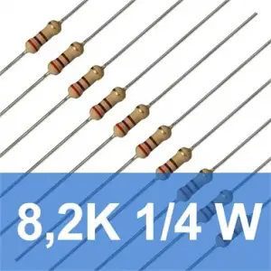 8.2K 1/4W Direnç