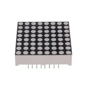 8x8 Ortak Anotlu Dot Matrix 37.5X37.5mm