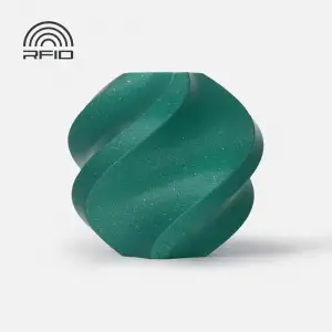 Bambu Lab Pla Sparkle-Alpine Green Sparkle 1Kg Filament