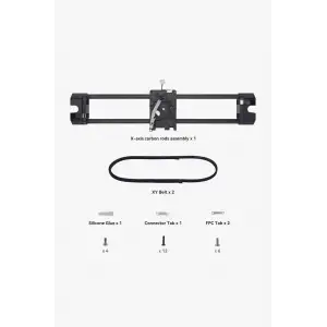 Bambu Lab X Axis Carbon Rods Assembly P1P-PFS-X1C-X1-X1E