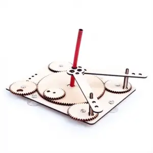 Basit Makineler Dişli Çarklar Yapımı Seti - STEM Eğitim Seti