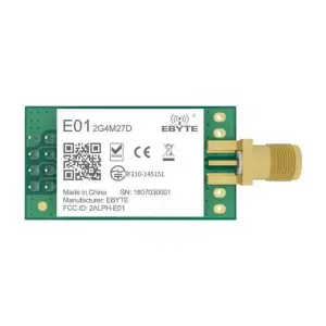 EBYTE E01-2G4M27D NRF24L01P 2.4 - 2.525 GHZ 5Km Menzilli Lora Modülü