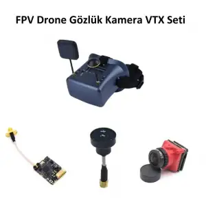 FPV Drone Gözlük Kamera VTX Seti