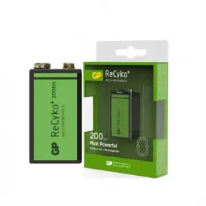 GP 9V Pil 200mAh Şarjlı