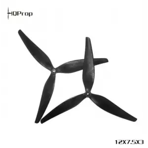 HQ MacroQuad Prop 12X7.5X3 3 Bıçaklı 1CW+1CCW Drone Pervanesi