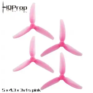 HQProp 5X4.3X3V1S 3 Bıçaklı 2CW+2CCW Drone Pervanesi