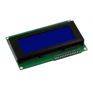 I2C Modüllü 20x4 Karakter LCD Ekran - Mavi
