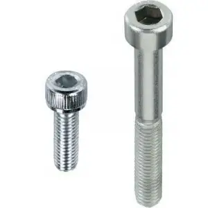İmbus Cıvata M4x20mm Beyaz DIN912