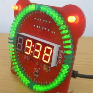 Kırmızı Masa Saati (DIY)