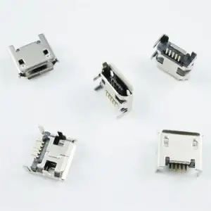 MICRO USB Dip B Tipi Dişi Konnektör