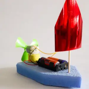 Motorlu Gemi Stem Eğitici Oyuncak Deney Seti