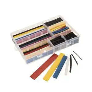 Polyolefin Shrink Boru Isı İle Daralan Makaron Set - 140 ADET Kutulu