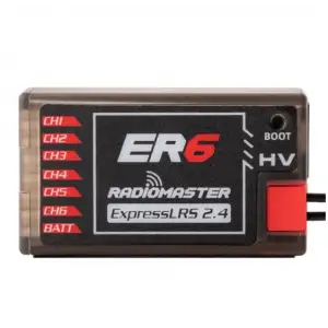 Radiomaster ER6 2.4Ghz ELRS PWM Receiver