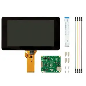 Raspberry Pi 7 inch Resmi Dokunmatik Ekran Kiti (Orjinal)