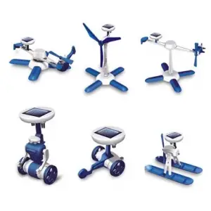 Stem 6lı Güneş Enerjili Robot Eğitim Kiti-6-in-1 Educational Solar Kit