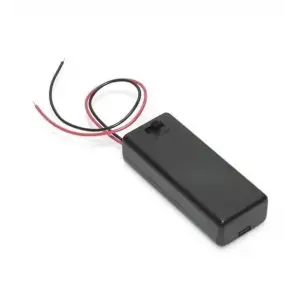 Tekli AA Kutulu Switchli Kalem Pil Yuvası 1XAA