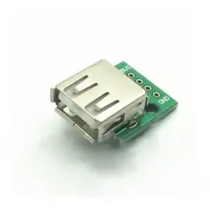 USB A Tipi Dişi Konnektör Kartı