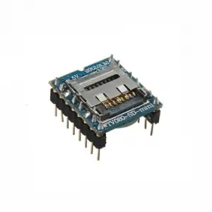 WTV020 Mini SD Kartlı Ses ve Mp3 Modülü - WTV020-SD-Mini