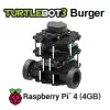 TurtleBot 3 Burger RPi4 4GB: ROS Uyumlu Robot (Raspberry Pi 4 - 4Gb)