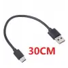 Type-C to USB Kablo 2000 mAh- 30cm