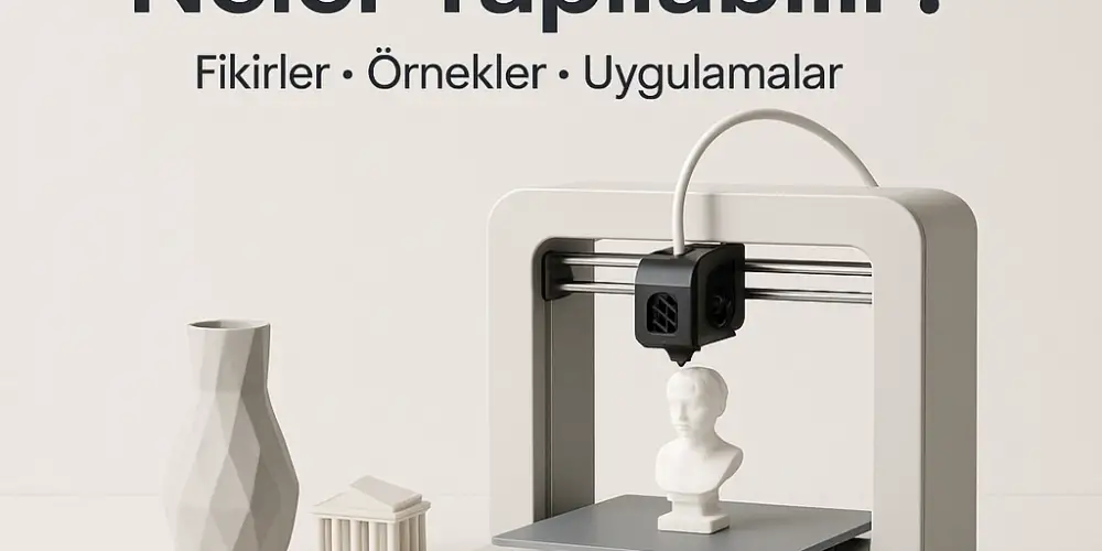 3D yazıcılar ile neler yapılabilir?