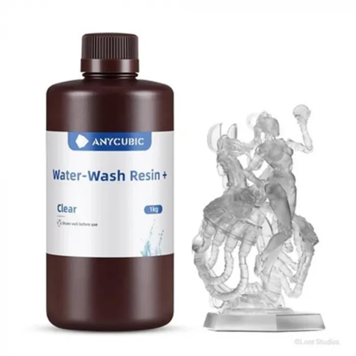ANYCUBİC WATER-WASH RESİN+ CLEAR (ŞEFFAF)