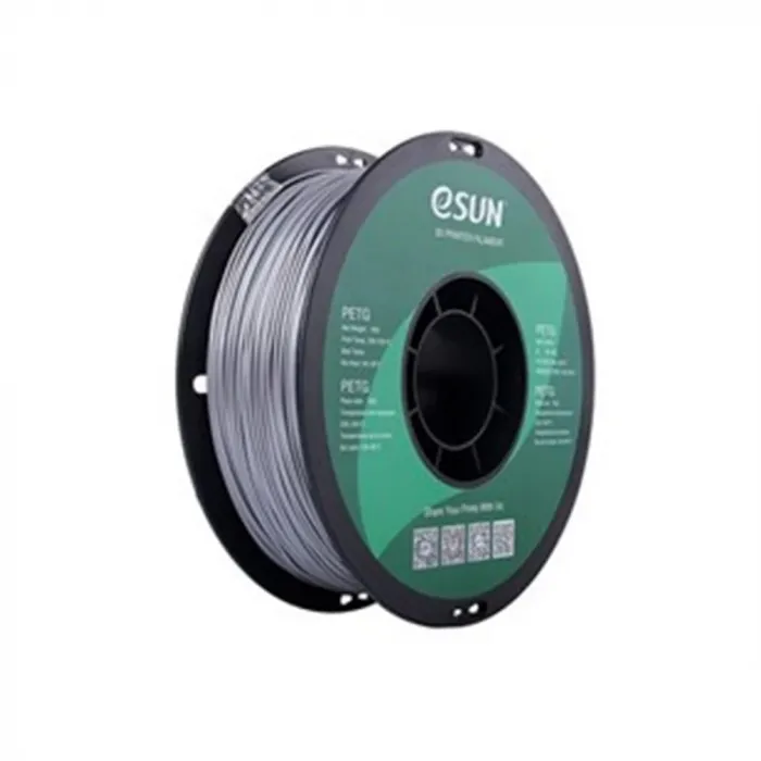 Esun Gümüş Pla+ Filament 1.75mm 1 Kg