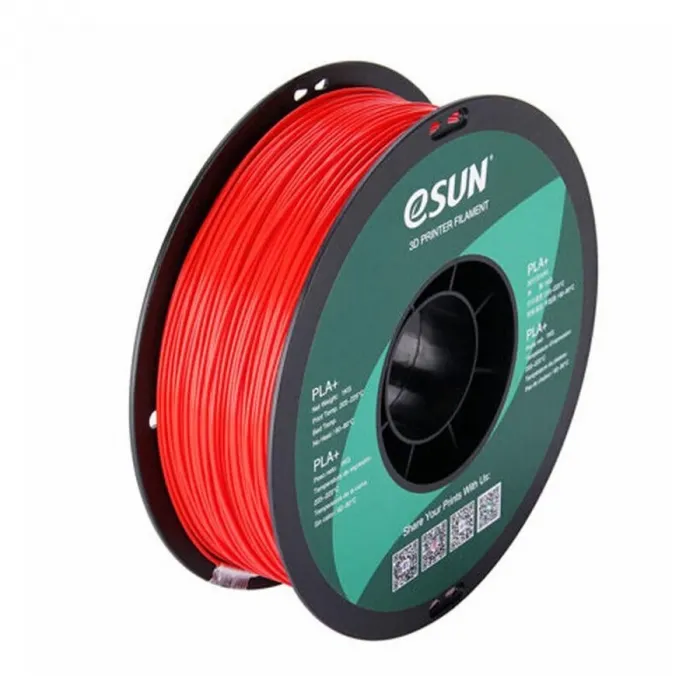eSUN Kırmızı Pla+ Filament 1.75mm 1 KG