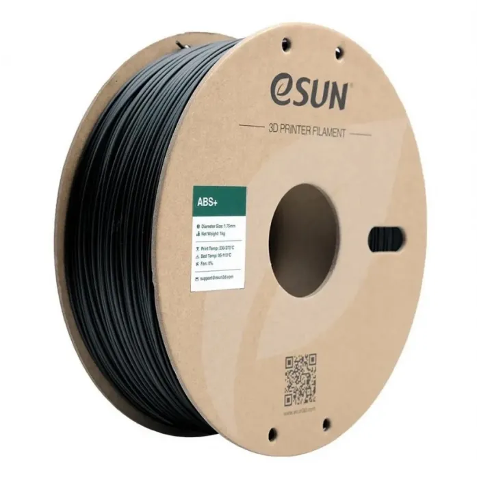 eSUN Siyah Abs+ Filament 1.75mm 1 KG