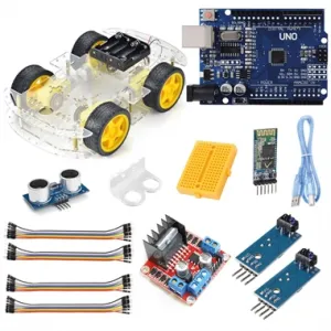 Arduino Süper Combo 4WD Araç Seti Bluetooth
