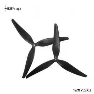 HQ MacroQuad Prop 12X7.5X3 3 Bıçaklı 1CW+1CCW Drone Pervanesi