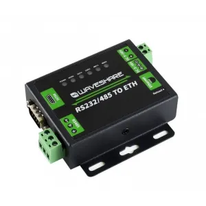 Waveshare  Endüstriyel RS232/RS485 - Ethernet Dönüştürücü