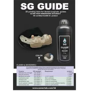 Senertek SG Guide İmplant Cerrahi Reçinesi