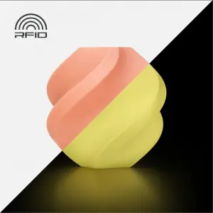 Bambu Lab Pla Glow - Orange (With Spool)