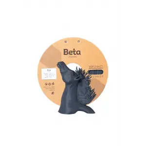 Beta PLA-Matte Filament Ash Grey