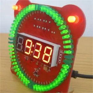 Kırmızı Masa Saati (DIY)