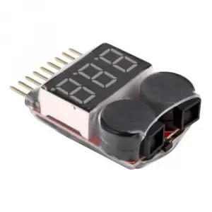 Lipo Tester Batarya Pil Voltaj Seviye Voltmetre Aleti