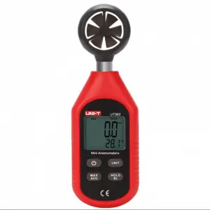 Unit UT363 Mini Dijital Rüzgar Hızı Ölçer Anemometre