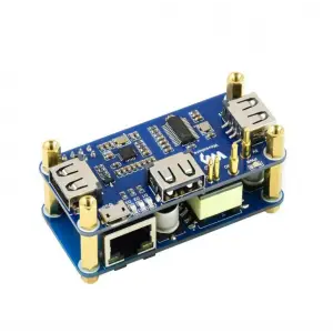 Waveshare Pi Zero Uyumlu PoE Ethernet/USB Hub HAT